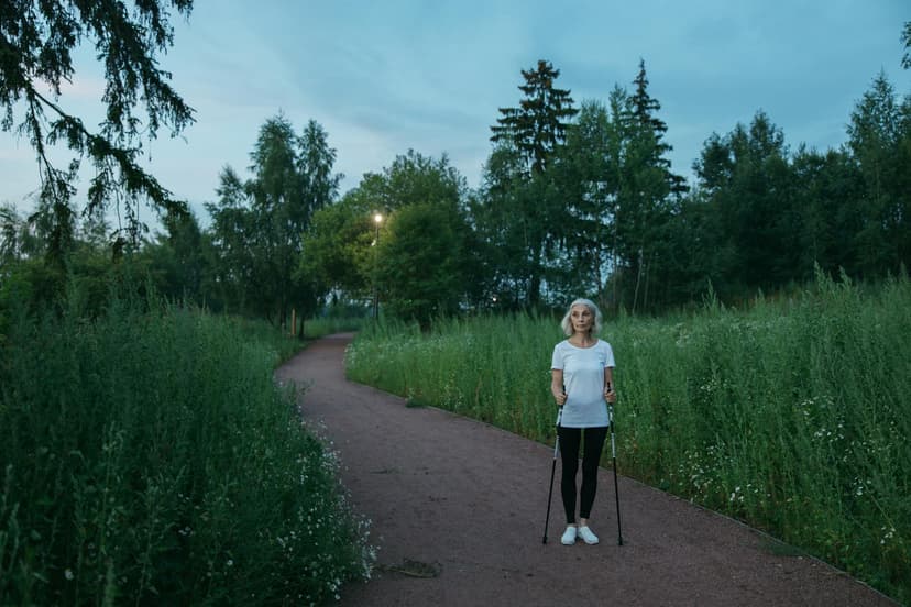 Illustration for article: Nordic Walking After 60: A Joint-Friendly Cardio Upgrade
